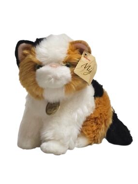 Aurora World Miyoni Tots Calico Kitty Cat Plush Stuffed Animal Plush